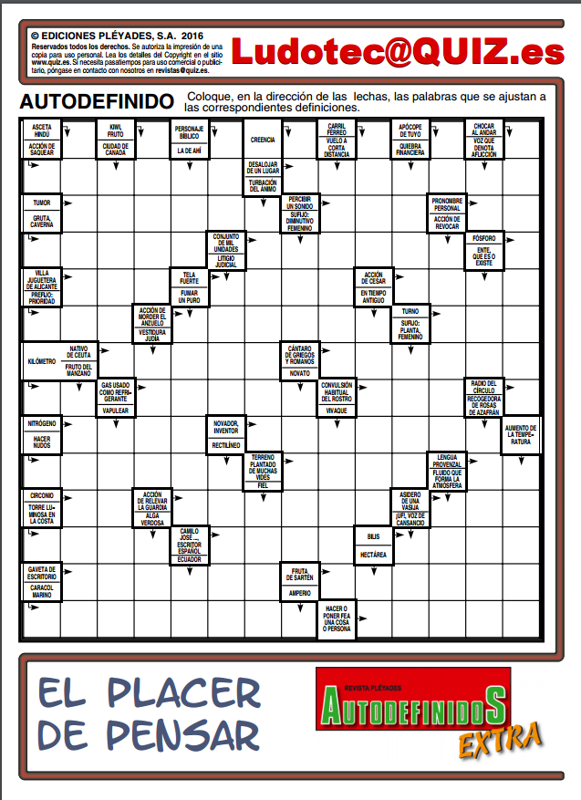 Autodefinidos En Pdf Gratis